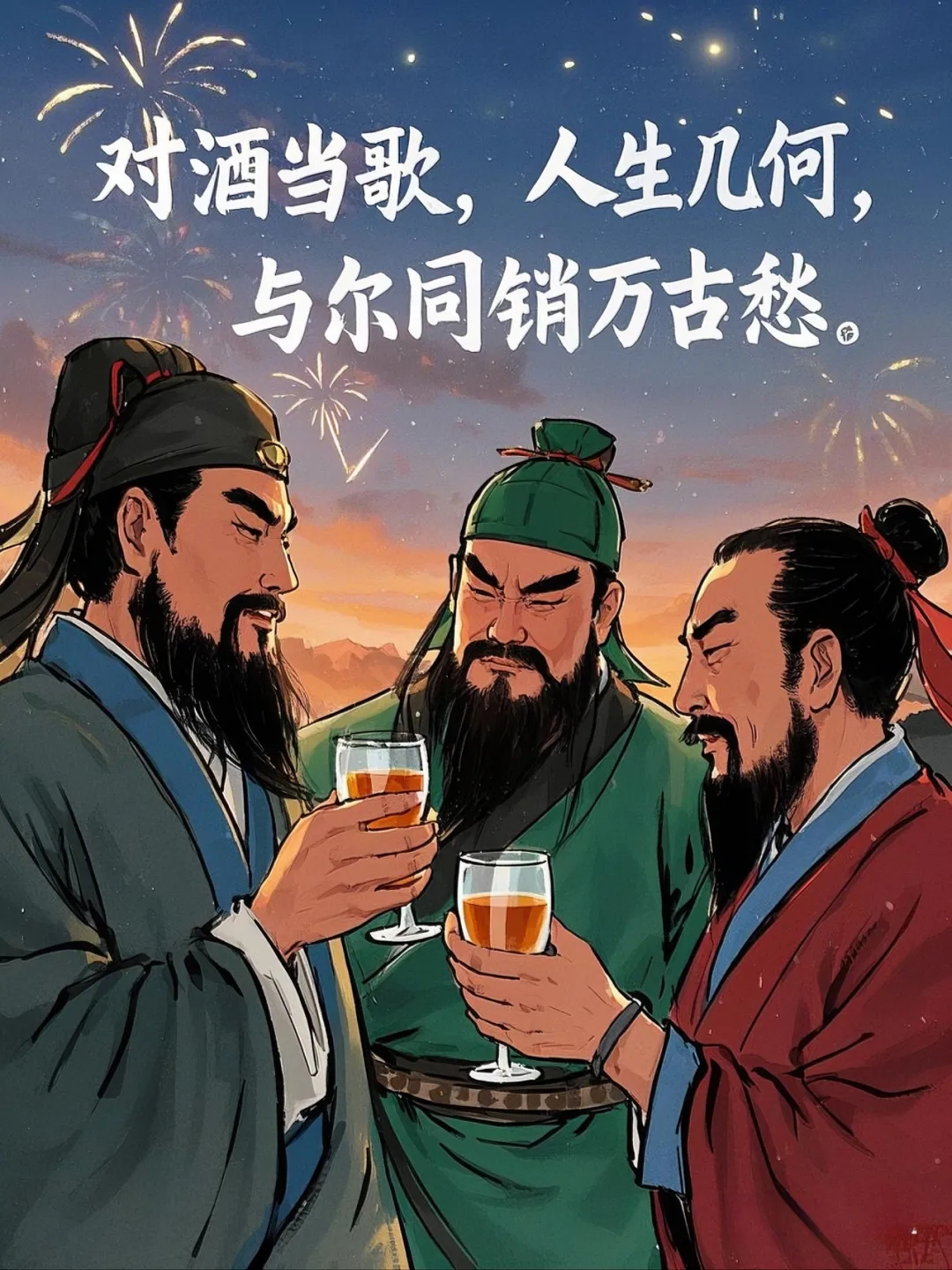 敌对水深火热，厮杀百发百中之际，胜负难辨的简单介绍