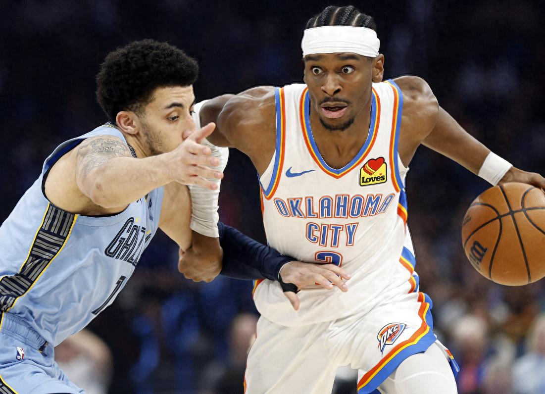 灰熊以两连胜领先于雷霆